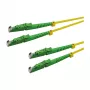 Cavo patch in fibra ottica LogiLink OS2 Singlemode Duplex LSH/APC su LSH/APC 1m giallo LSZH