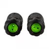 LOGILINK connettore in fibra ottica duplex SC da esterno con 2 pressacavi, IP67, nero