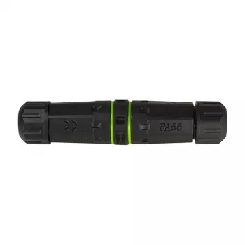 LOGILINK connettore in fibra ottica duplex SC da esterno con 2 pressacavi, IP67, nero