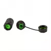 LOGILINK Connettore SC simplex in fibra ottica per esterni con pressacavo e tappo parapolvere