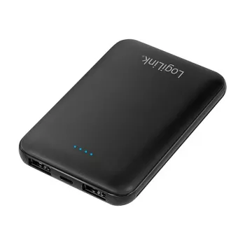 LogiLink PA0202 Powerbank 5000mAh nero