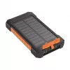 LogiLink PA0321 Power Bank solare 6000 mAh con USB-C, IP65, nero