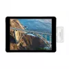 LogiLink PA0349W power bank portatile, 5000 mAh, LiPo, connettore USB-C pieghevole integrato e porta USB-C, bianco