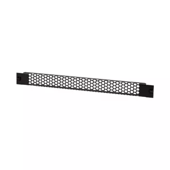 LogiLink PN110B Pannello rack 19 pollici 1U ventilato nero RAL 9005