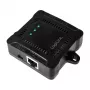 LogiLink POE005 splitter PoE, 1 porta Gigabit, max 24 W, IEEE 802.3af/at, nero