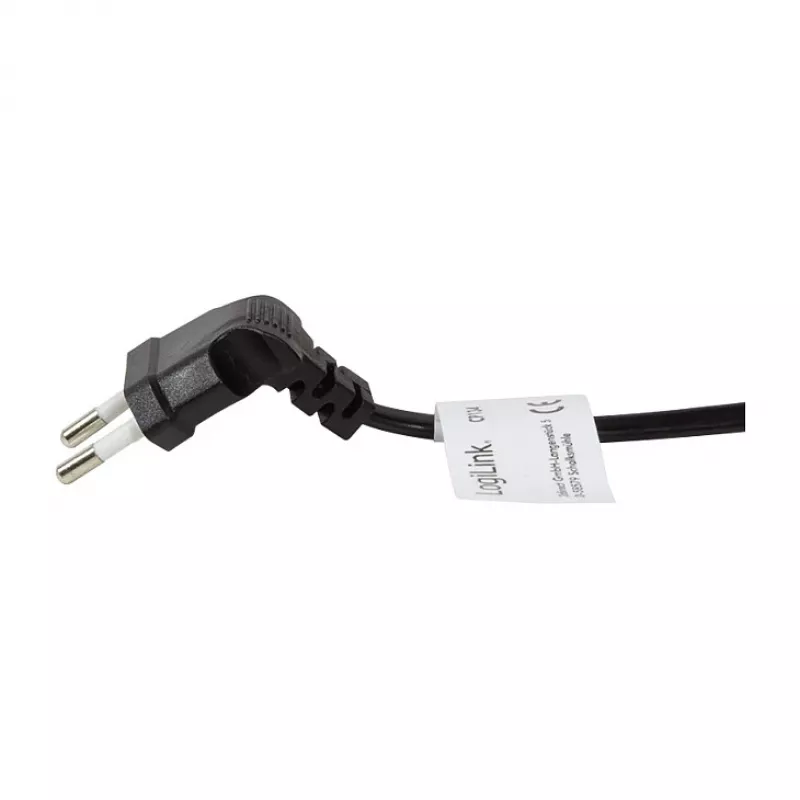LogiLink cavo di alimentazione spina Euro CEE 7/16 su IEC C7 0,75 m nero