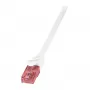 LogiLink PrimeLine Cavo patch Cat.6 U/UTP in rame, bianco, 1,5 m
