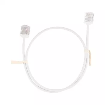LogiLink Slim High-Flex Cat.6A U/UTP cavo patch, 2 m, bianco