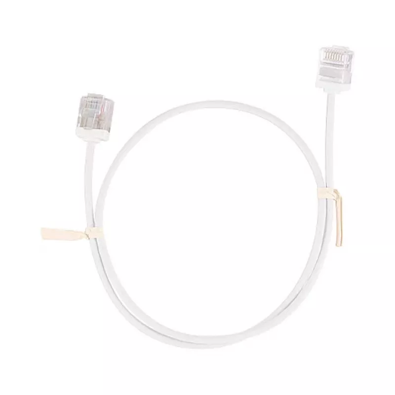 LogiLink Slim High-Flex Cat.6A U/UTP cavo patch, 5 m, bianco
