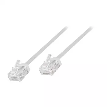 LogiLink Slim High-Flex Cat.6A U/UTP cavo patch, 5 m, bianco