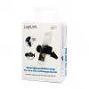 LogiLink supporto da ventilazione per auto per smartphone, piccolo