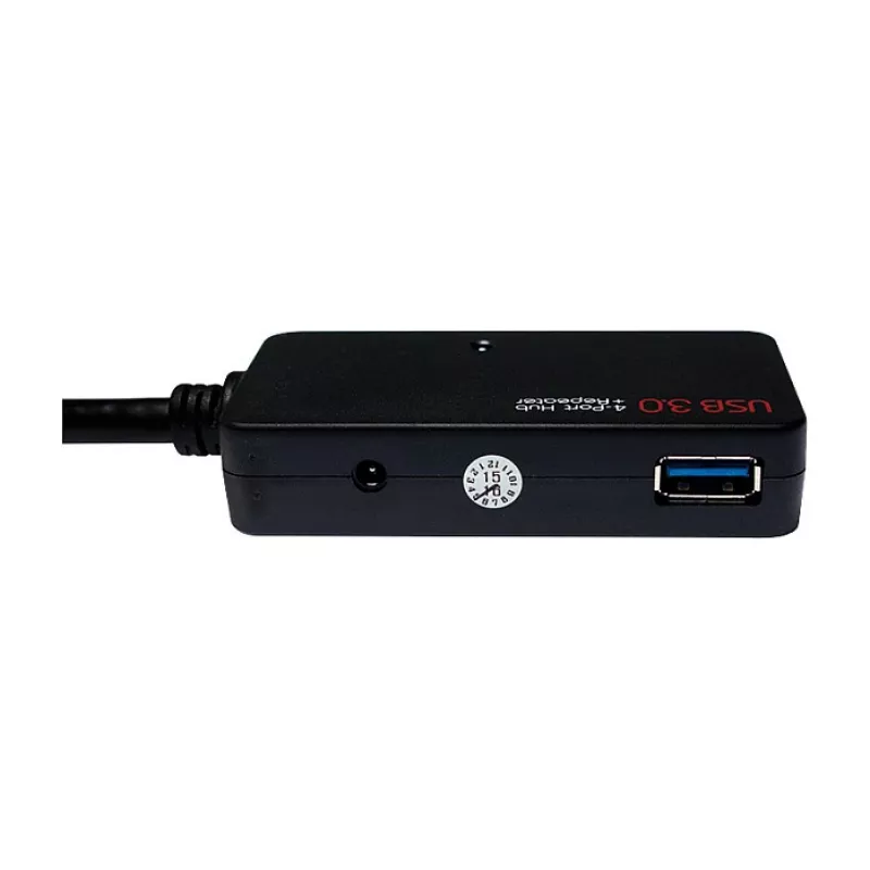LOGILINK UA0262 cavo di prolunga attivo USB 3.0, USB-A maschio a 4x USB-A femmina, 10m, nero