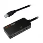 LOGILINK UA0262 cavo di prolunga attivo USB 3.0, USB-A maschio a 4x USB-A femmina, 10m, nero