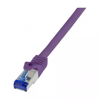 LogiLink Ultraflex cavo patch Cat.6A S/FTP RJ-45 (M/M) – viola 5 m – C6A079S