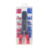 LOGILINK pinza crimpatrice universale per capicorda isolati con assortimento di crimp