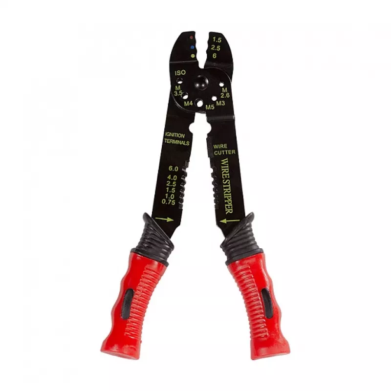 LOGILINK pinza crimpatrice universale per capicorda isolati con assortimento di crimp