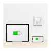 Logilink Caricabatterie USB-A/C 65 W GaN, 1x USB-A (QC), 1x USB-C (PD), bianco