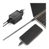 Logilink Kit di ricarica USB-A/C, 15 W, 1x USB-A, 1x USB-C, nero