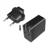Logilink Caricabatterie da viaggio USB-A, 18 W, GaN, 1 porta, 1x USB-A (QC), nero