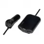Logilink caricabatterie da auto USB, 2+2 porte, 24 W, nero