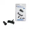 LogiLink set caricabatterie USB da auto, caricabatterie a 2 porte + supporto