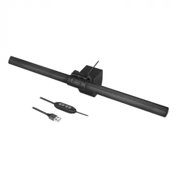 Logilink lampada da lavoro LED USB, 3 temperature di colore e dimmer