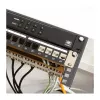 Logilink WB0011 Rack 19 pollici 1U per montaggio sottotavolo o a parete, nero