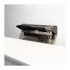 Logilink WB0011 Rack 19 pollici 1U per montaggio sottotavolo o a parete, nero