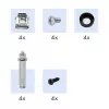 Logilink WB0011 Rack 19 pollici 1U per montaggio sottotavolo o a parete, nero