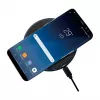 LogiLink caricatore da tavolo wireless rapido 10 W pad di ricarica Qi nero