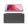 Logitech Combo Touch tastiera e custodia folio con trackpad, retroilluminata, Apple Smart Connector, AZERTY francese, grafite, per iPad Apple 10,2