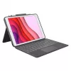 Logitech Combo Touch tastiera e custodia folio con trackpad per Apple iPad 10,2 pollici (7ª, 8ª, 9ª generazione) - grafite - layout UK