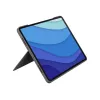 Logitech Combo Touch custodia con tastiera e trackpad per iPad Pro 12.9 (5ª gen.), layout Pan Nordic, Oxford Gray