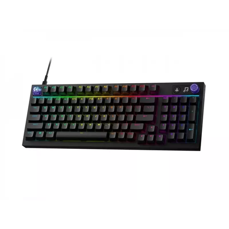 Logitech G316 X 98 tastiera gaming - nera - layout US inglese - USB con filo