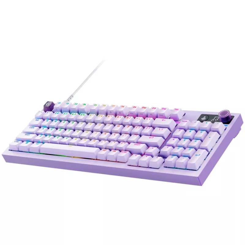 Logitech G316 X 98 Tastiera da gaming con filo - lilla - US International - switch tattili