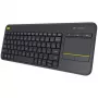 Logitech K400 Plus tastiera touch wireless - nera