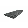 Logitech MK235 Set tastiera e mouse wireless, 2,4 GHz RF, layout QWERTZ, nero, ricevitore USB – 920-008031