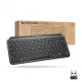 Logitech MX Keys Mini for Business Tastiera wireless, Graphite, layout svizzero (CH)