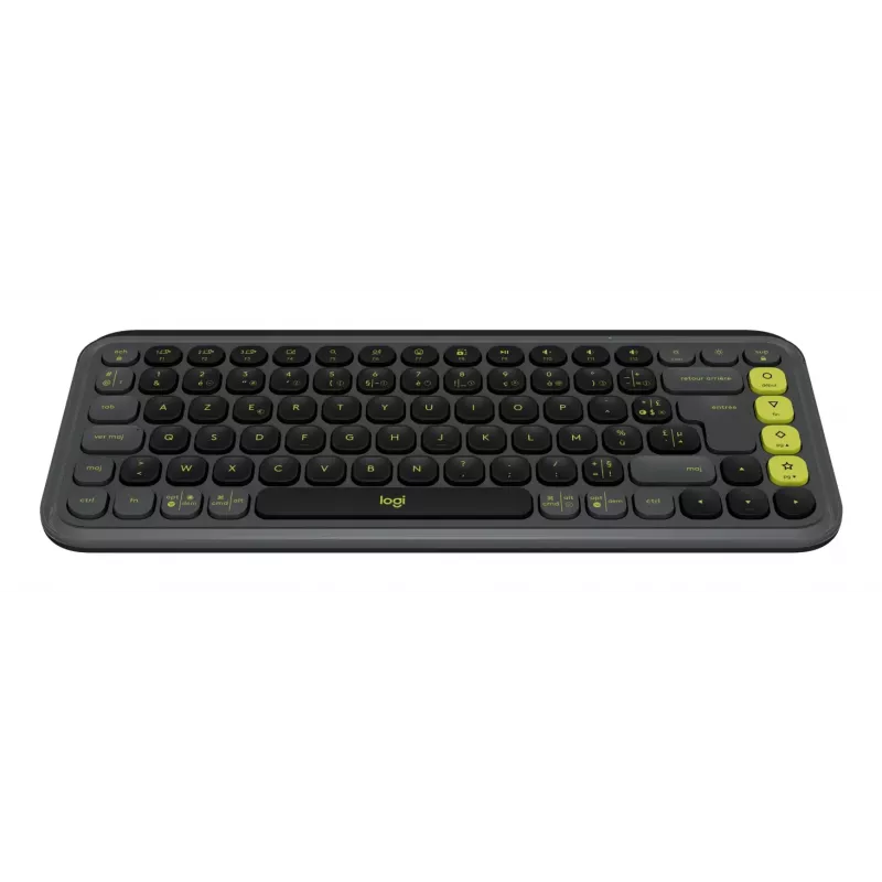 Logitech POP ICON KEYS Graphite Tastiera meccanica senza fili French AZERTY