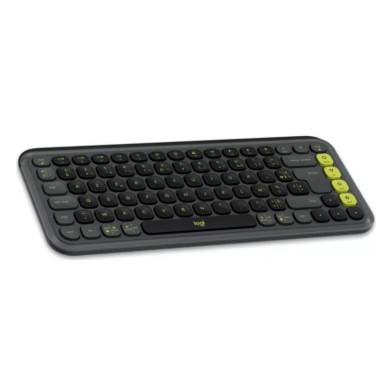Logitech POP ICON KEYS Graphite Tastiera meccanica senza fili French AZERTY