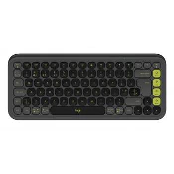 Logitech POP Icon Keys Tastiera wireless, Graphite (UK)