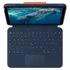 Logitech Rugged Combo 4c Touch Classic Blue (CH) custodia con tastiera e trackpad per iPad 7/8/9