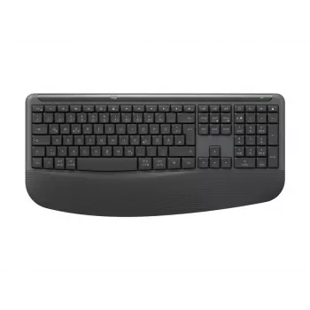 Logitech Signature Comfort Plus Combo MK880 for Business - set tastiera e mouse - Full Size - con indicatore LED della batteria - wireless - USB-C, Bluetooth LE - QWERTZ - tedesco - grafite