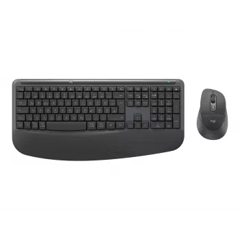 Logitech Signature Comfort Plus MK880 desktop combo grafite QWERTZ