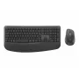 Logitech Signature Comfort Plus MK880 desktop combo grafite QWERTZ