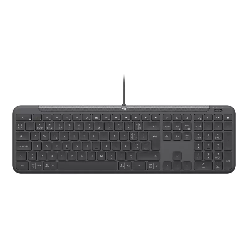 Logitech Signature Slim Wired K620 for Business tastiera - grafite