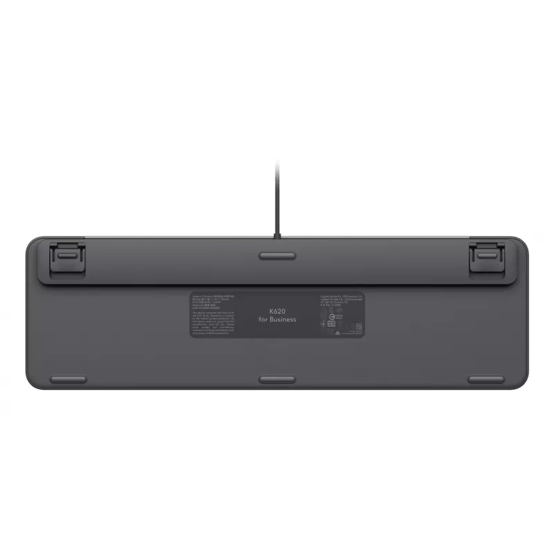 Logitech Signature Slim Wired K620 for Business tastiera, layout QWERTZ, grafite