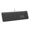 Logitech Signature Slim Wired K620 for Business tastiera, layout QWERTZ, grafite