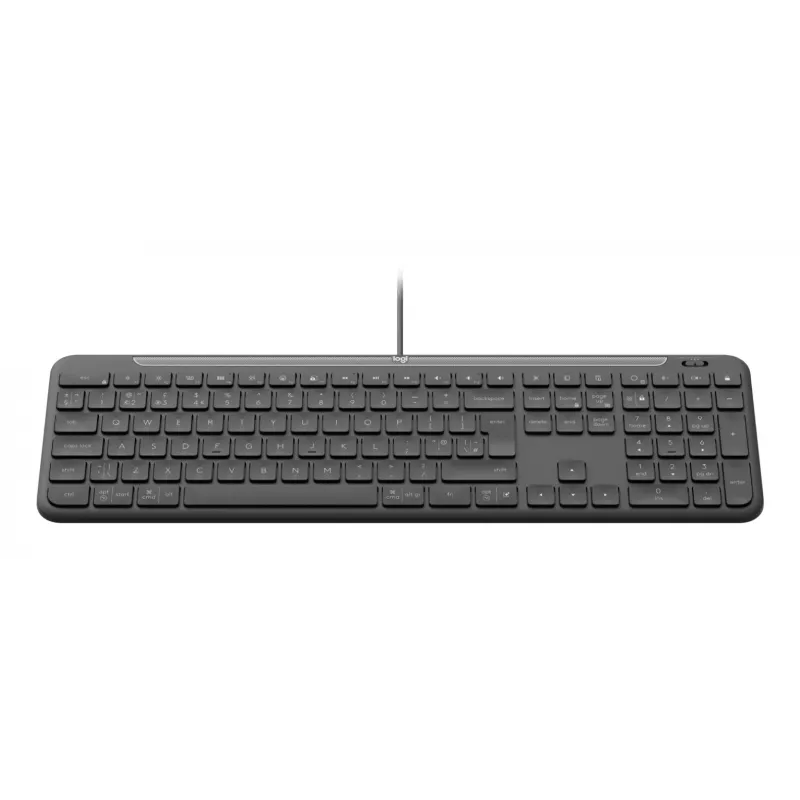 Logitech Signature Slim Wired K620 for Business tastiera, layout QWERTZ, grafite