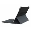 Logitech Tastiera universale e custodia folio per tablet 9-10 pollici, Bluetooth 3.0, layout QWERTZ svizzero tedesco, Graphite